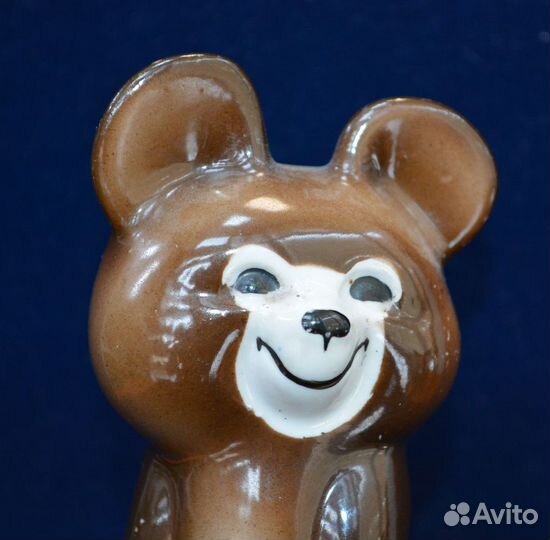 Фарфоровый олимпийский мишка- вербилки (2)