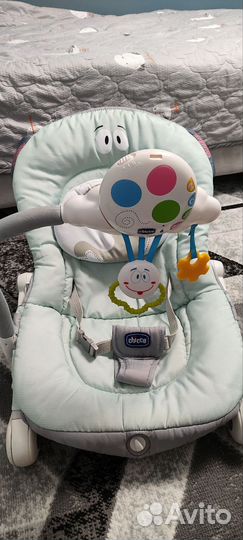 Шезлонг детский chicco от 0+