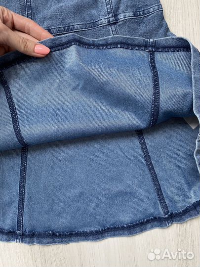 Джинсовое платье hm новое