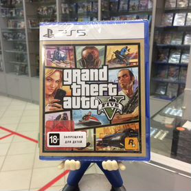 Игра на диске GTA5 для PS5 Sony Playstation