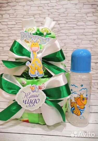 Тортик из памперсов