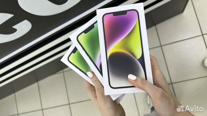 iPhone 14 plus starlight, 256gb, new