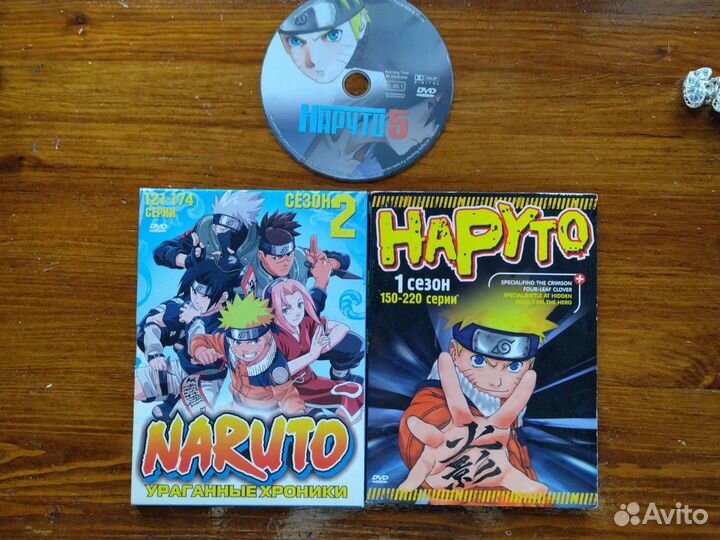 Dvd диски аниме Наруто