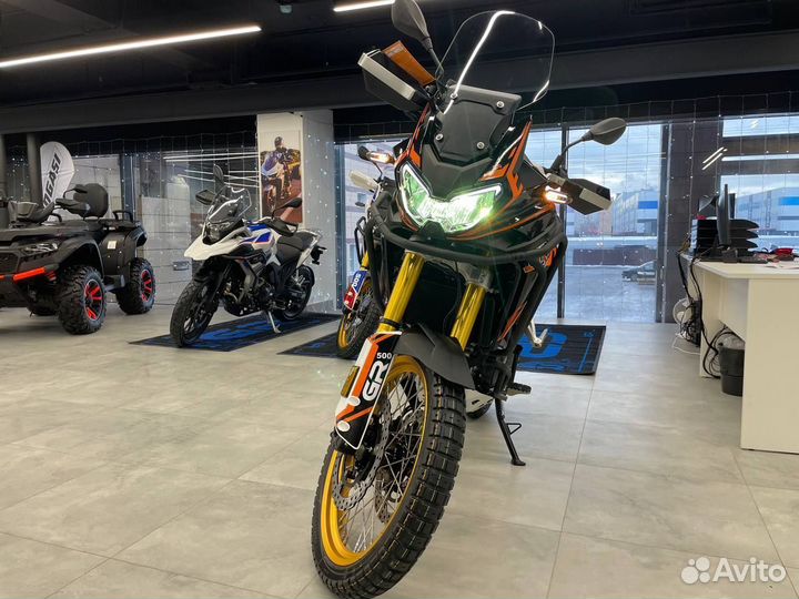 GR 500 adventure Черно-Оранжевый