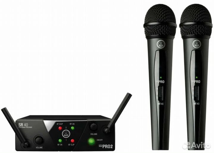 Радиосистема AKG WMS 40 Mini Dual Vocal два микроф