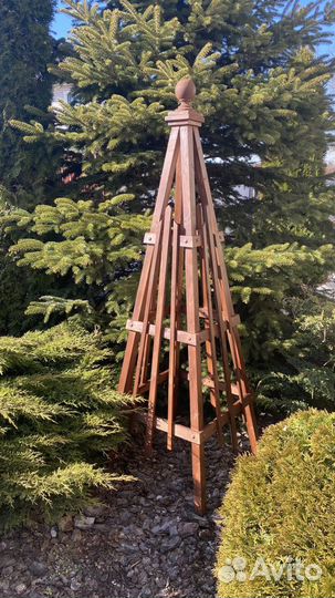 Опора для вьющихся растений Обелиск 160 см