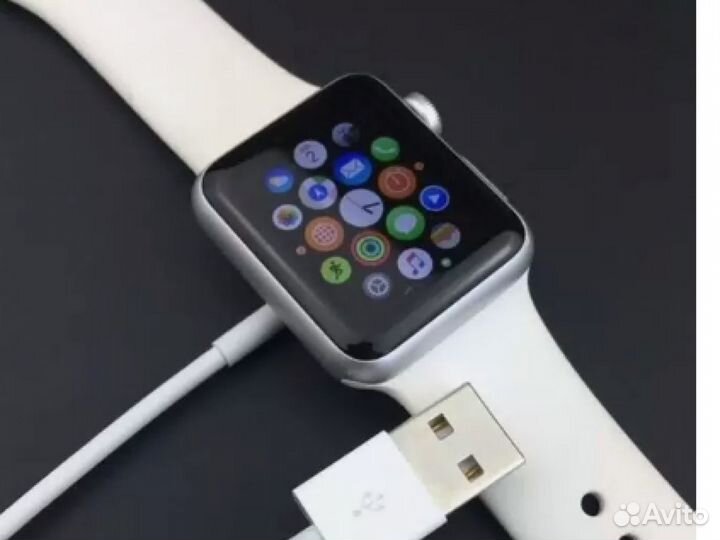 Зарядка на apple watch эпл вотч магнитная USB