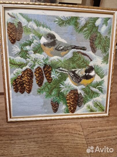 Картины вышитые бисером