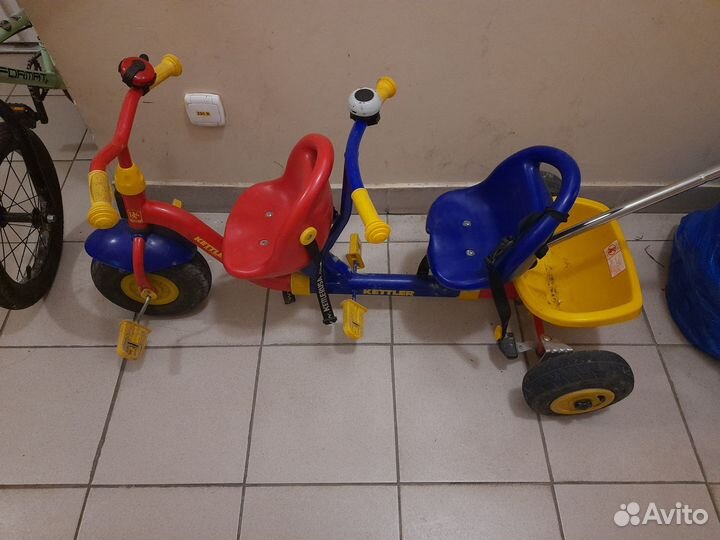 Велосипед для двойни kettler
