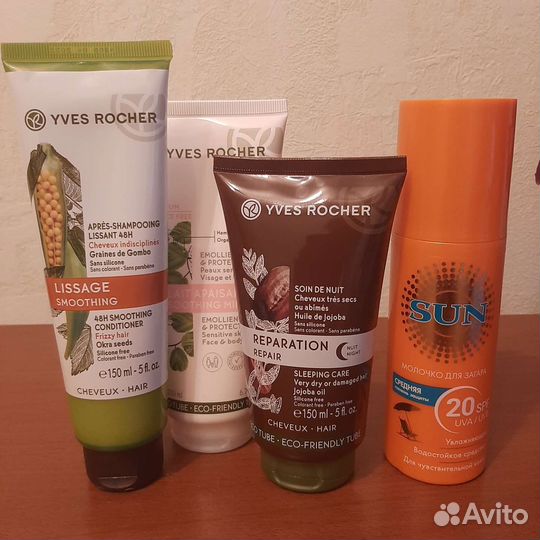 Средства ухода для лица, тела и волос