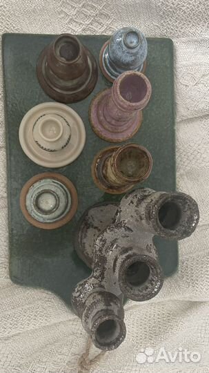 Подсвечники керамические