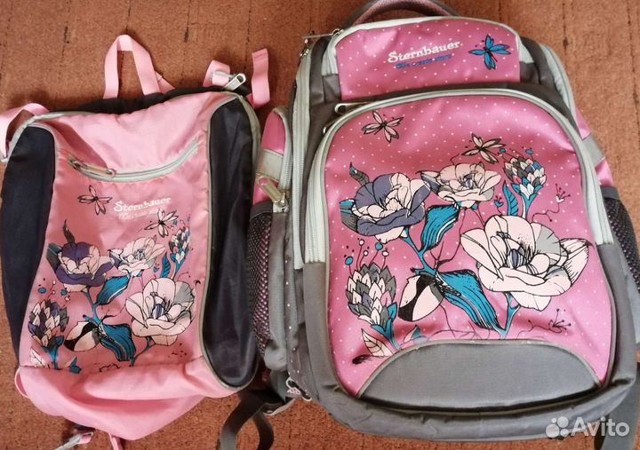 Рюкзак школьный для девочки бу