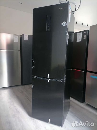 Холодильник новый черный 2 метра nofrost