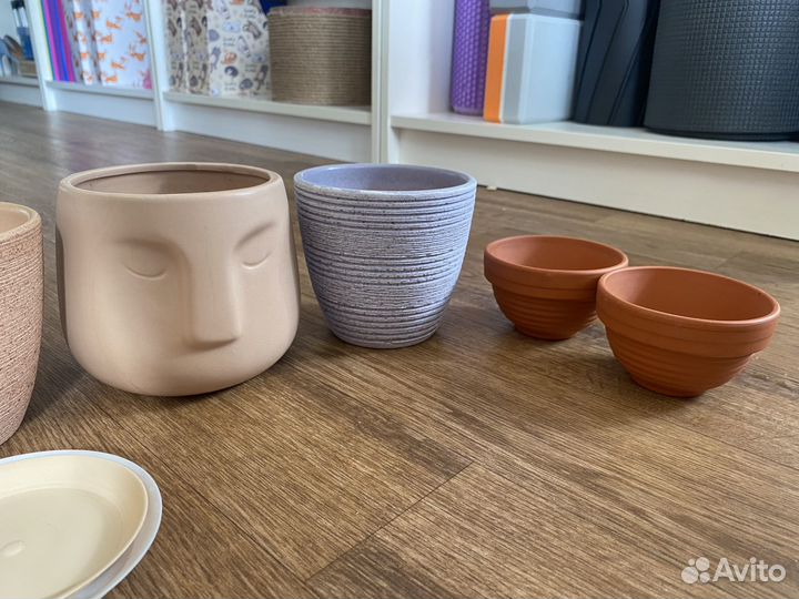 Керамические горшки