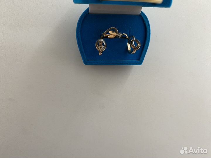 Золотые серьги СССР