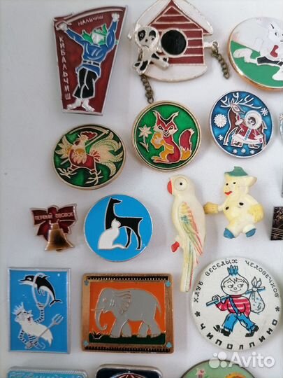 Значки детские СССР