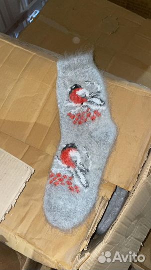 Пуховые носки оптом из козей шерсти