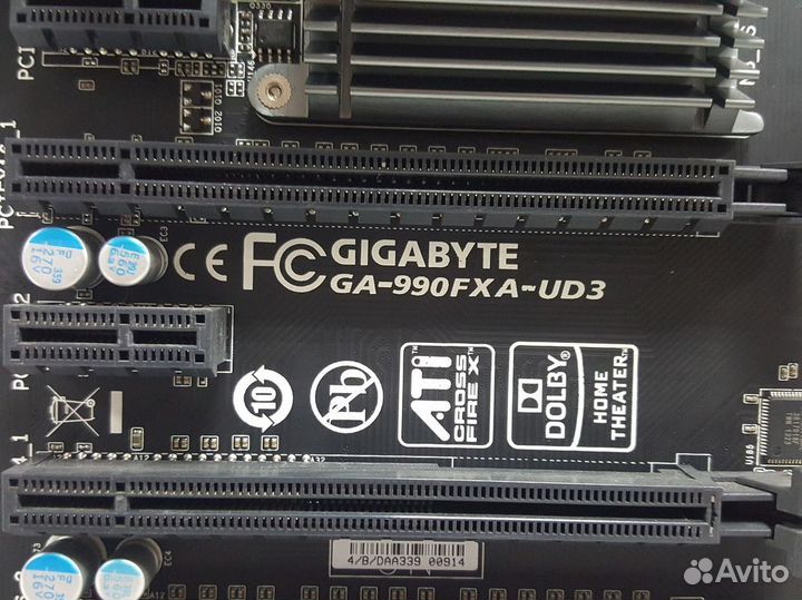 Плата AM3+ gigabyte GA-990FXA-UD3 (AMD 990FX DDR3)
