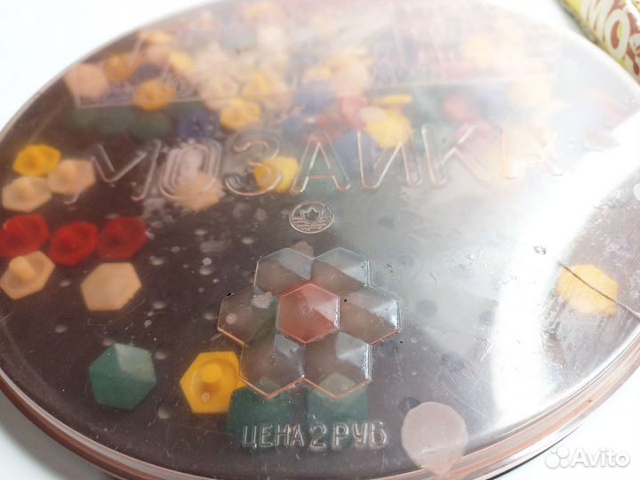 Мозаика игра СССР 1972 слон