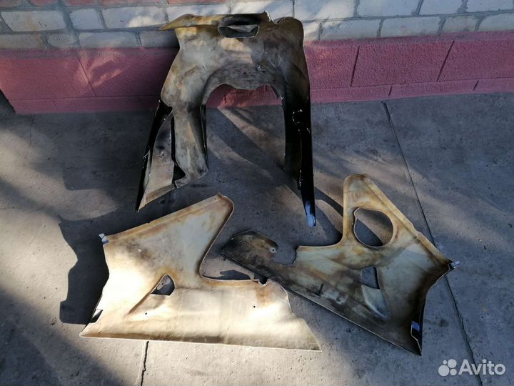 Трек пластик kawasaki zx6