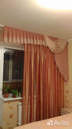 Тюль-шторы из органзы 2 шт