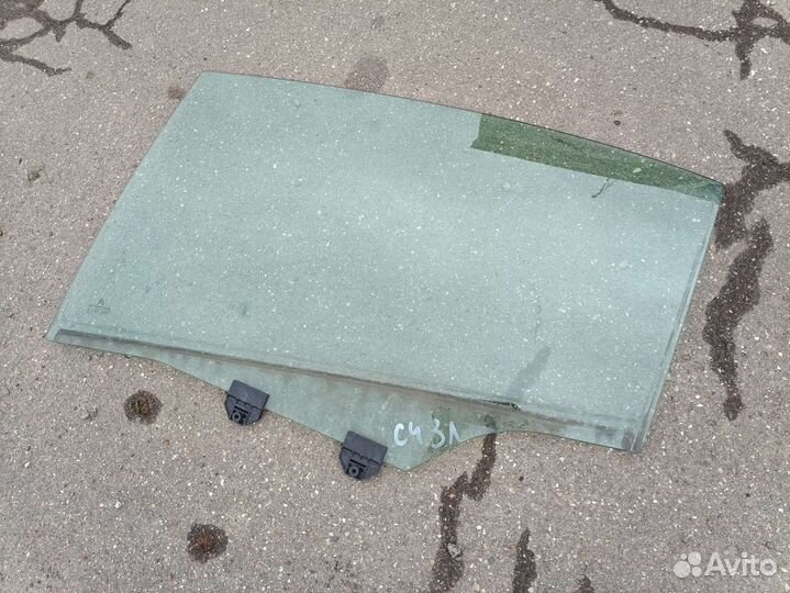 Стекло задней левой двери Citroen c4 двойное