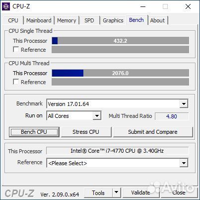 Процессор Intel Core i7-4770 (LGA1150)