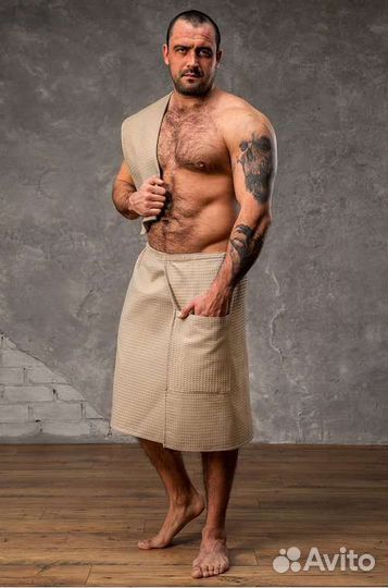 Набор для бани мужской Happy Fox Home