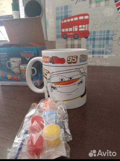 Кружка-раскраска Pixar Тачки 3