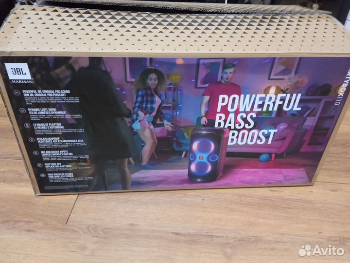 Коробка от jbl 110