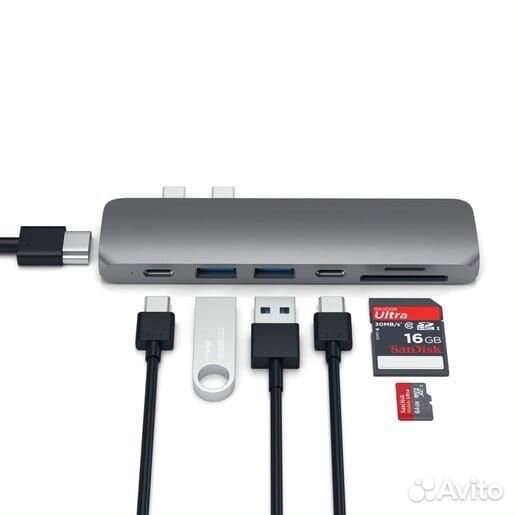 USB-хаб Satechi Pro Hub (ST-cmbpm)