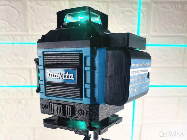 Лазерный уровень makita 4D нивелир 16 линий