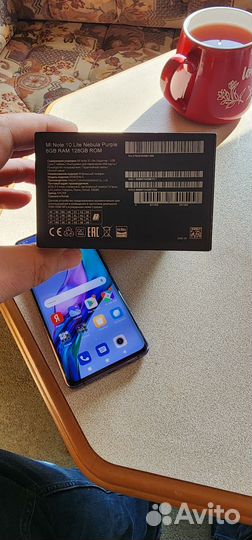 Xiaomi Mi Note 10 Lite, 8/128 ГБ