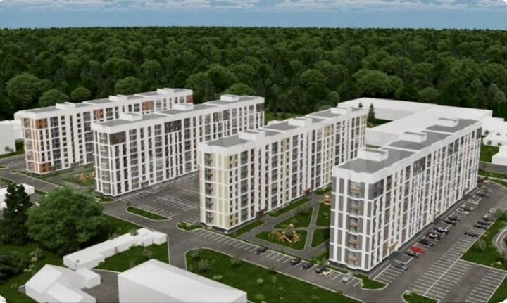 2-к. квартира, 44,9 м², 4/10 эт.