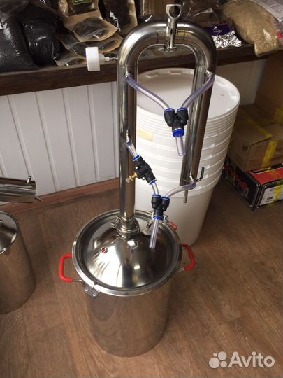 Дистиллятор, самогонный аппарат, колонна