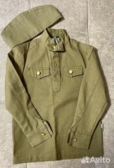 Детская военная форма для девочки 110 - 116