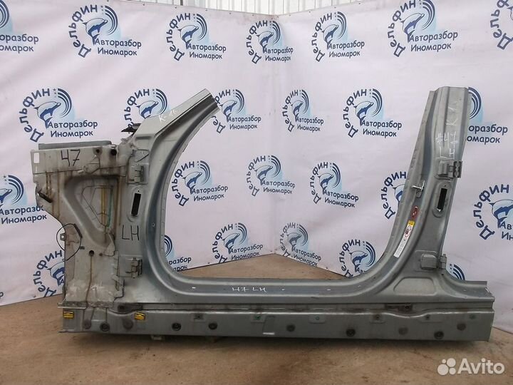 Порог левый со средней стойкой BMW 3 серия E90/E91