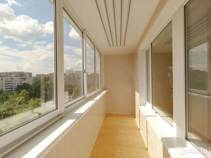 Комплексное остекление и отделка