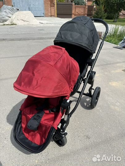 Baby jogger city select коляска для двойни