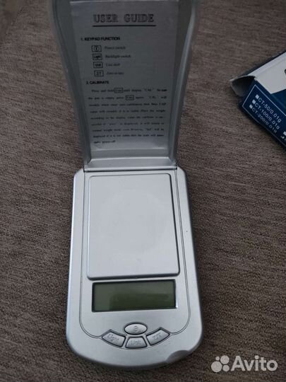 Весы карманные электронные 500/0.1 г