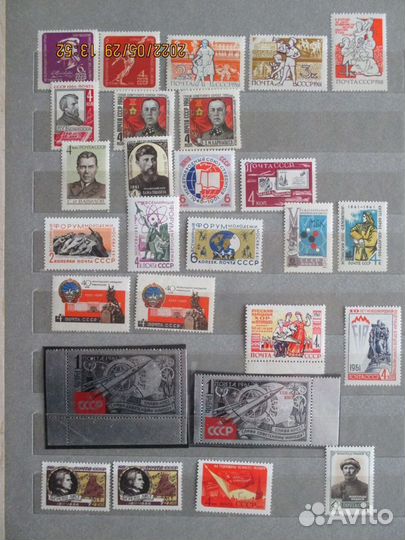 Марки СССР 1954-1961гг