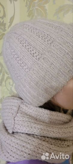 Шапка и снуд для девочки