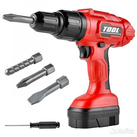 Новый Детский набор инструментов с шуруповертом