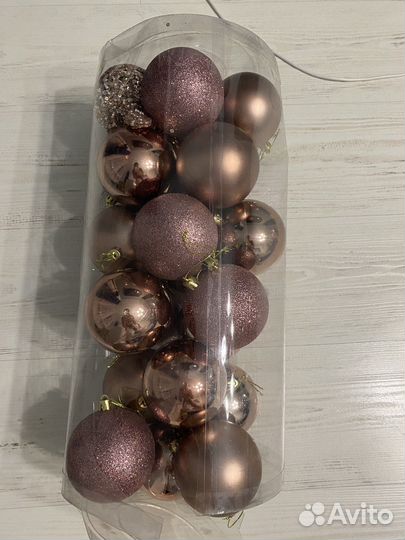 Шары елочные