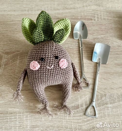 Вязаные игрушки мандрагора