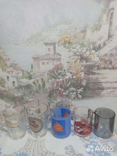 Кружка чайная, пивная кружка, бокалы