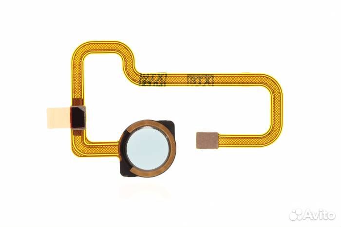 Шлейф Xiaomi Redmi Note 8T сканер отпечатка Белый