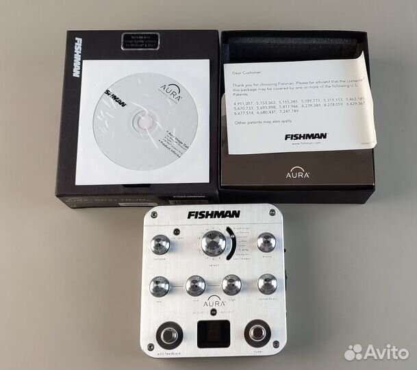 Гитарный предусилитель Fishman Aura Spectrum DI