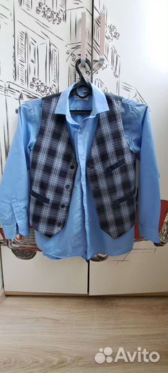 Рубашка и жилетка