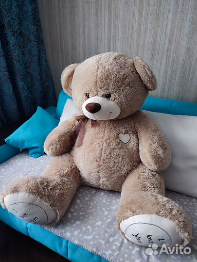 Большая мягкая игрушка медведь